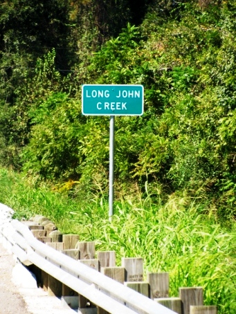Long John Creek is just to the north of the site.