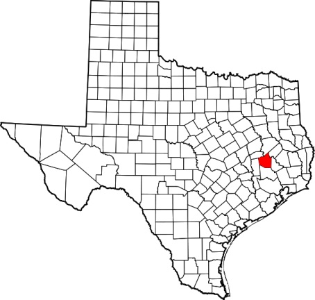 Walker County is in the southeastern portion of Texas, where annual rainfall is between 40 and 55 inches, and where all of the state's national forests are located.