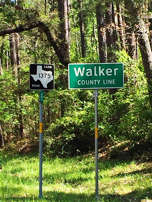 The reported encounters took place on FM 1375 on Baker Bridge at the north end of Lake Conroe in Walker County.